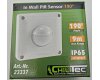 Unterputz PIR-Bewegungsmelder 190°- IP65 2 & 3 - Draht Technik weiß