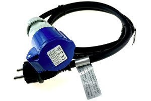 CEE auf Schutzkontakt-Stecker 1,5m 230V Adapter für Wohnwagen Camping