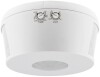 Decken Aufbau Bewegungsmelder 360°TRIO PIR LED geeignet 15m Detektion weiß