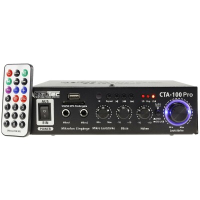 HiFi-Verstärker CTA-100 Pro 100W 1x Line IN USB/SD FB Bluetooth