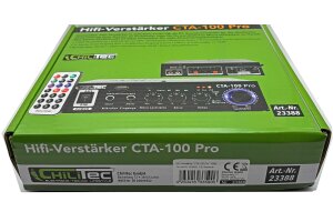 HiFi-Verstärker CTA-100 Pro 100W 1x Line IN USB/SD FB Bluetooth