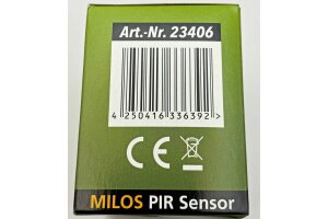 MILOS Bewegungsmelder 160° anthrazit LED geeignet  250V~ Unterputz 2-Draht
