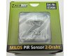 MILOS Bewegungsmelder 160° anthrazit LED geeignet  250V~ Unterputz 2-Draht