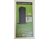 Steckdosensäule 2-fach IP44 Anthrazit 250V~/ 16A 13x13x27cm
