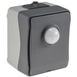 NUQUI Feuchtraum PIR Bewegungsmelder 120° bis 6m...