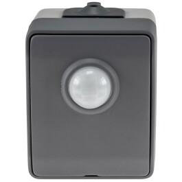 NUQUI Feuchtraum PIR Bewegungsmelder 120° bis 6m...