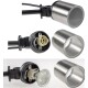 Gartenleuchte CT-GS22 Edelstahl 230V 1,5m Kabel+Erdspieß GU10 Fassung