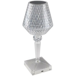 LED Akku-Tischleuchte Foco Guapa Li-Akku Weiß &...