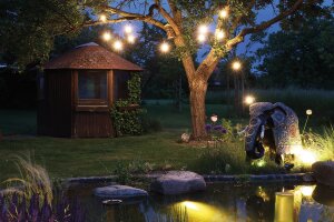 Biergarten-Lichterkette CT-BGL 10Solar 2m + 4,5m 10x Filament Led Lampe IP44