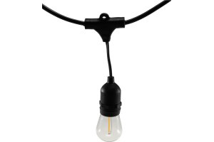 Biergarten-Lichterkette CT-BGL 10Solar 2m + 4,5m 10x Filament Led Lampe IP44