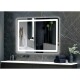 LED Spiegel Espelho Q70 70x50cm 230V 23W 1750lm 4000K Touchschalter