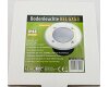 Bodenleuchte BEL GX53 XXL  Rund ØxT 14x7cm IP65 Extra breiter Rahmen