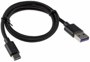 USB-Kabel USB-A auf USB-C 0,5m Stecker/Stecker 5-12V max...