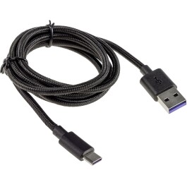 USB-Kabel USB-A auf USB-C 1,0m Stecker/Stecker 5-12V max...