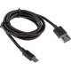 USB-Kabel USB-A auf USB-C 1,0m Stecker/Stecker 5-12V max 36W / 3A