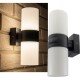 LED Wandleuchte TUBULAR IP65 20W 2085lm 180° Bewegungsmelder 2900K