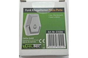 Funk-Klingeltaster Pilota Porta Batteriebetrieb IP55