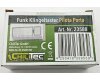 Funk-Klingeltaster Pilota Porta IP55 mit Namensfeld Batteriebetrieb