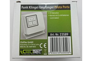 Funk-Klingel Empfänger Pilota Porta Batterie-Empfänger