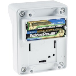 Funk-Klingel PIR Sensor Pilota Porta Bewegungsmelder Batteriebetrieb IP44