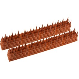 Taubenabwehr Spikes 10er Set Kunststoff 400x42x36mm...