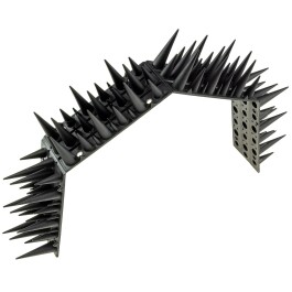 Taubenabwehr Spikes 10er Set Kunststoff 400x42x36mm schwarz