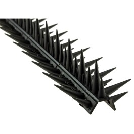 Taubenabwehr Spikes 10er Set Kunststoff 400x42x36mm schwarz