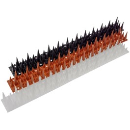 Taubenabwehr Spikes 10er Set Kunststoff 400x42x36mm schwarz