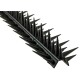 Taubenabwehr Spikes 10er Set Kunststoff 400x42x36mm schwarz