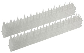 Taubenabwehr Spikes 10er Set Kunststoff 400x42x36mm...