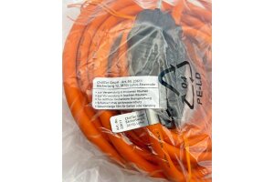 Verlängerungskabel 10m IP44 Orange H07RN-F 3G1,5  Stecker / Kupplung
