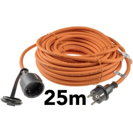 Verlängerungskabel 25m IP44 Orange H07RN-F 3G1,5...