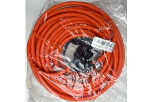 Verlängerungskabel 25m IP44 Orange H07RN-F 3G1,5  Stecker / Kupplung