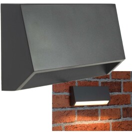 LED Wandleuchte KWL-158 Anthrazit IP65 3W 172Lm...