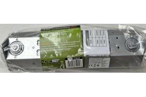5-fach Steckdosenblock silber 250V~/ 16A Aufbaumontage