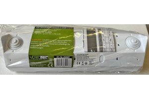 4-fach Steckdosenblock + 2x USB weiß 250V~/ 16A Aufbaumontage USB 3,1A