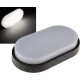 LED Wandleuchte PALAU IP54 4000K Oval 10 Watt 900 Lumen Anthrazit