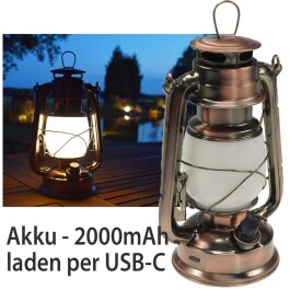 LED Akku Camping Laterne CT-Copper Pro ØxH...
