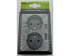 MILOS Schutzkontakt-Steckdose 2-fach 250V~/ 16A 1x UP USB A+C/PD anthrazit