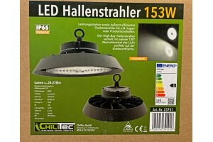 LED-Hallenstrahler 153W 120° IP65 24278 Lumen 4000K 230V / 50Hz