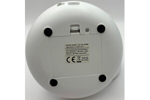 LED Tischleuchte mit Schwanenhals Batterie dimmbar warmweiß Weiß