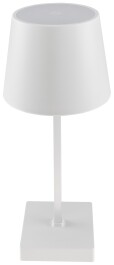 LED Tischleuchte 26cm Weiß 3xAA A Batterie dimmbar...
