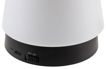 LED Akku Tischleuchte 29cm dimmbar 115-290mm ausziehbar Warmweiß