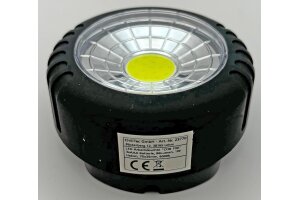 LED Arbeitsleuchte mit Magnet COB 100 3x AAA Batterie Haken 75x35mm 6000k