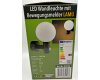 LED Wandleuchte LAMU mit PIR-Sensor IP65 15W schwarz 3000k / warmweiß