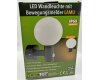 LED Wandleuchte LAMU mit PIR-Sensor IP65 15W schwarz 3000k / warmweiß
