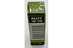 LED Stiftsockel G9 4W 480lm dimmbar 330° 230V 3000k / warmweiß Glas