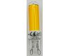 LED Stiftsockel G9 4W 480lm dimmbar 330° 230V 3000k / warmweiß Glas