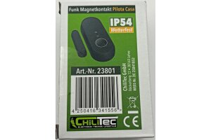 Funk Magnetkontakt Pilota Casa  IP55 Batteriebetrieb max. 30m