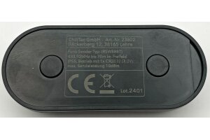 Funk-Sender für Pilota Casa IP55 433,92MHz 1 Kanal Tasten EIN / AUS